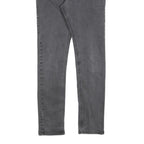 DIESEL Mens Slim Grey Denim Jeans W30 L30 Zip Closure Casual Style