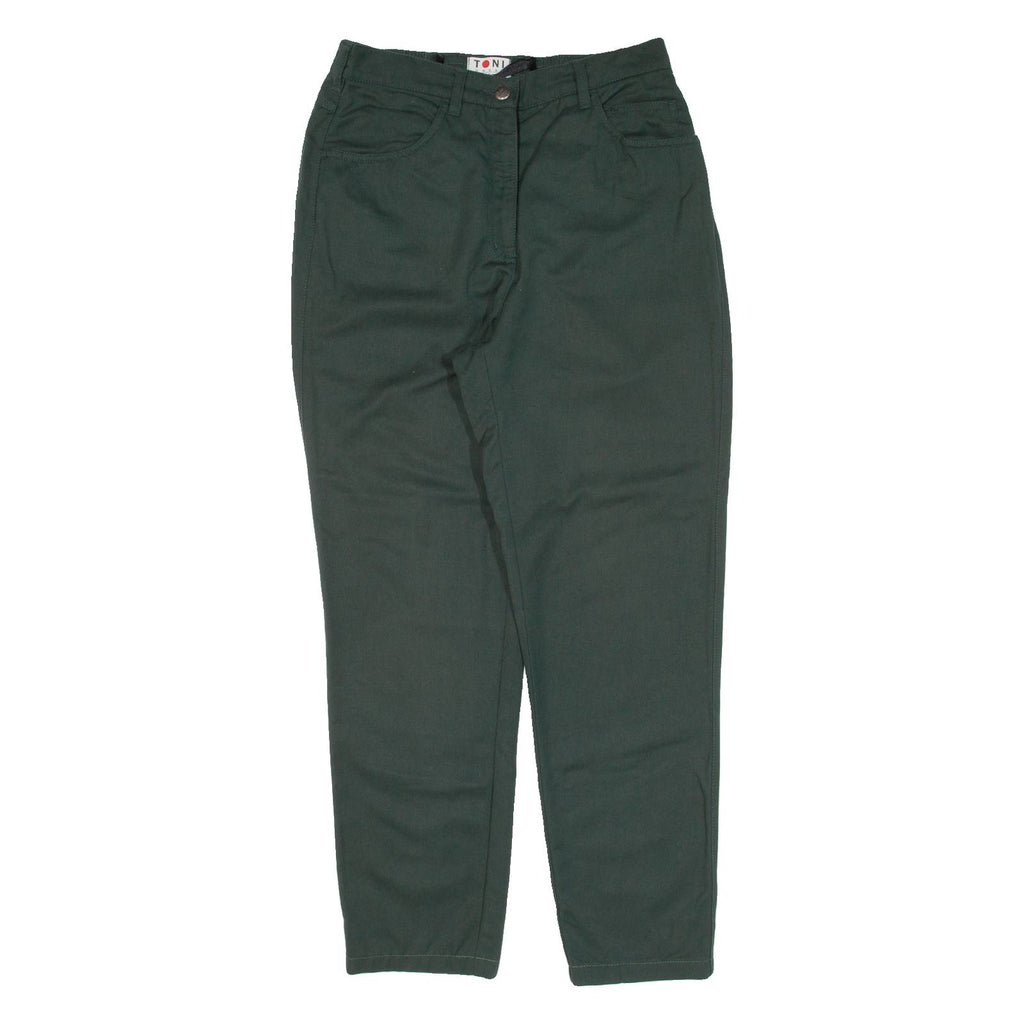 TONI DRESS Womens Trousers Green Regular Tapered W28 L27