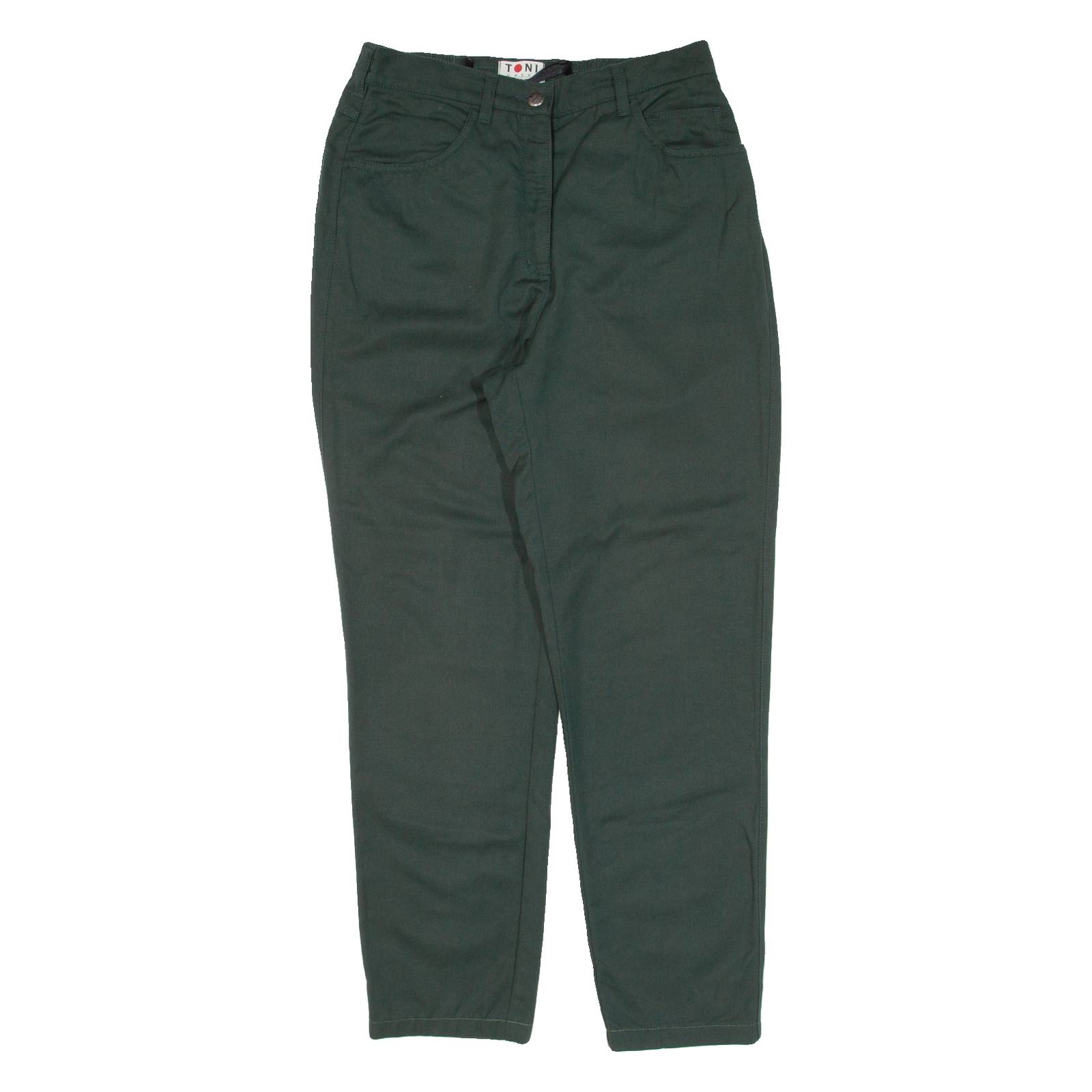 TONI DRESS Womens Trousers Green Regular Tapered W28 L27