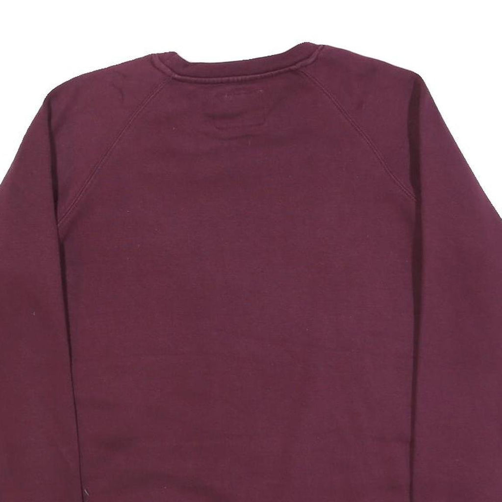 CHAMPION Mens Maroon Sweatshirt Crew Neck M Cotton Blend Pullover