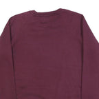 CHAMPION Mens Maroon Sweatshirt Crew Neck M Cotton Blend Pullover