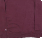 CHAMPION Mens Maroon Sweatshirt Crew Neck M Cotton Blend Pullover