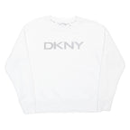 DKNY Sport Womens Sweatshirt White XS