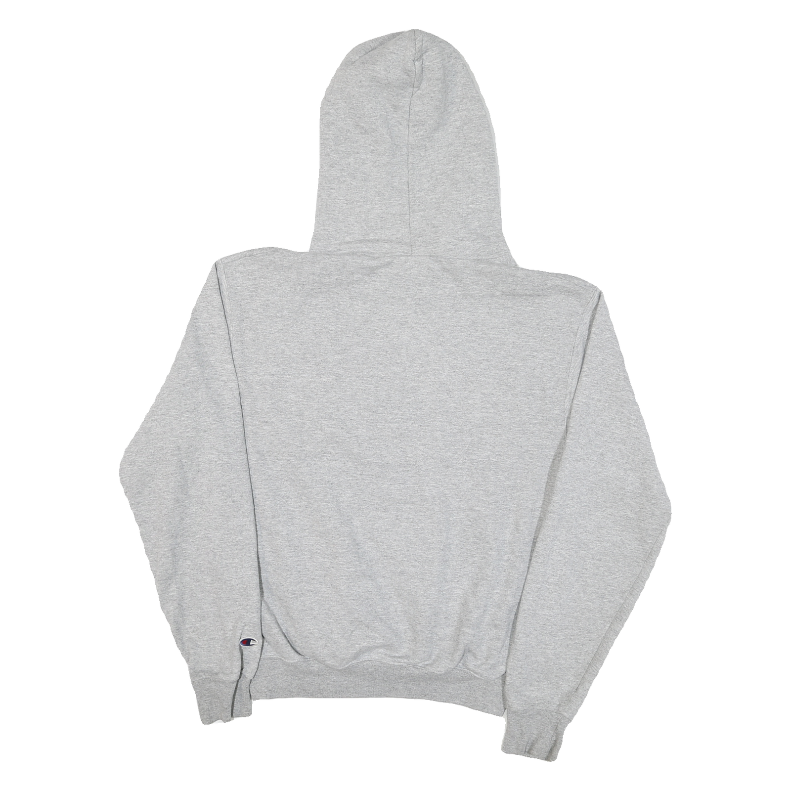 CHAMPION Mens Grey Dominican Pullover Hoodie S Cotton Blend Casual Drawstring