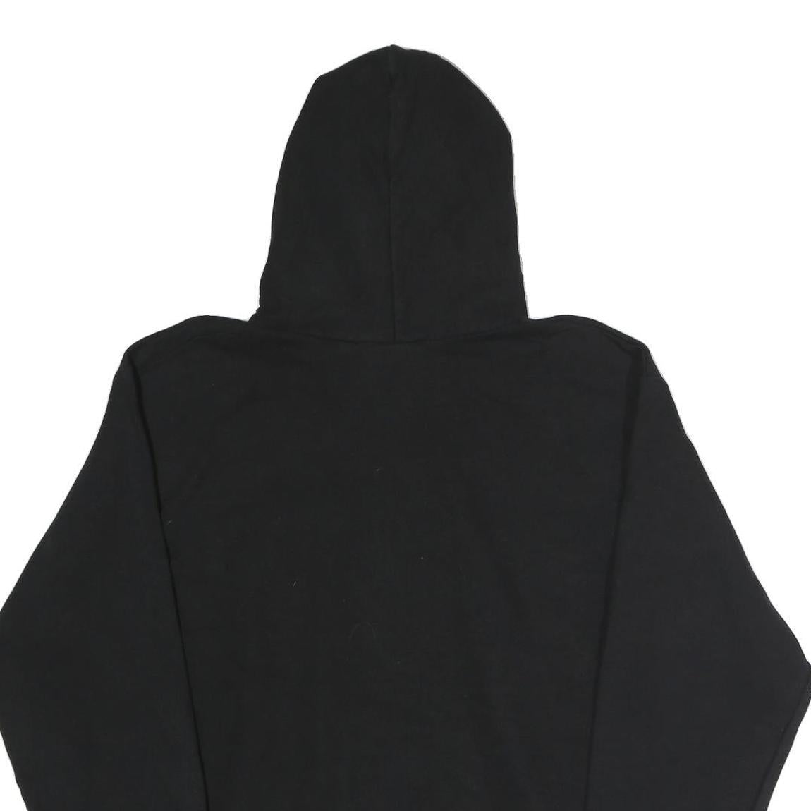 CHAMPION Mens Black Southern Oregon University Pullover Hoodie L Classic Cotton