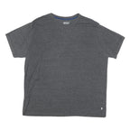 LEVI'S Mens Grey T-Shirt XL Short Sleeve Crew Neck Plain Cotton Blend