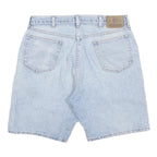 WRANGLER Mens Denim Blue Casual Shorts L W34 Cotton Blend Classic Fit