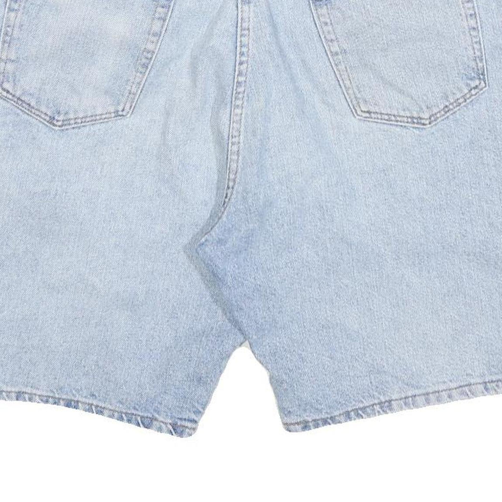 WRANGLER Mens Denim Blue Casual Shorts L W34 Cotton Blend Classic Fit