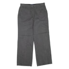 VALENTINO Womens Trousers Grey Regular Straight W30 L28