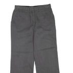 VALENTINO Womens Trousers Grey Regular Straight W30 L28