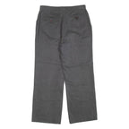 VALENTINO Womens Trousers Grey Regular Straight W30 L28