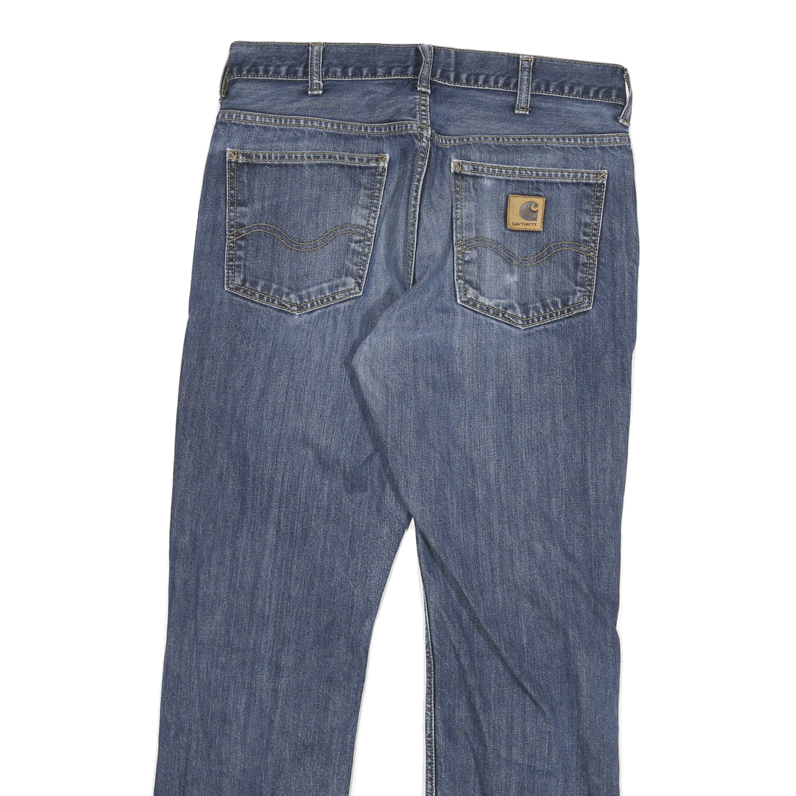 CARHARTT Mens Jeans Blue Regular Straight Denim Medium W30 L29 Casual Workwear