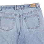BLUE ZONE Mens Denim Blue Casual Shorts M W34 Cotton Blend Comfortable Classic