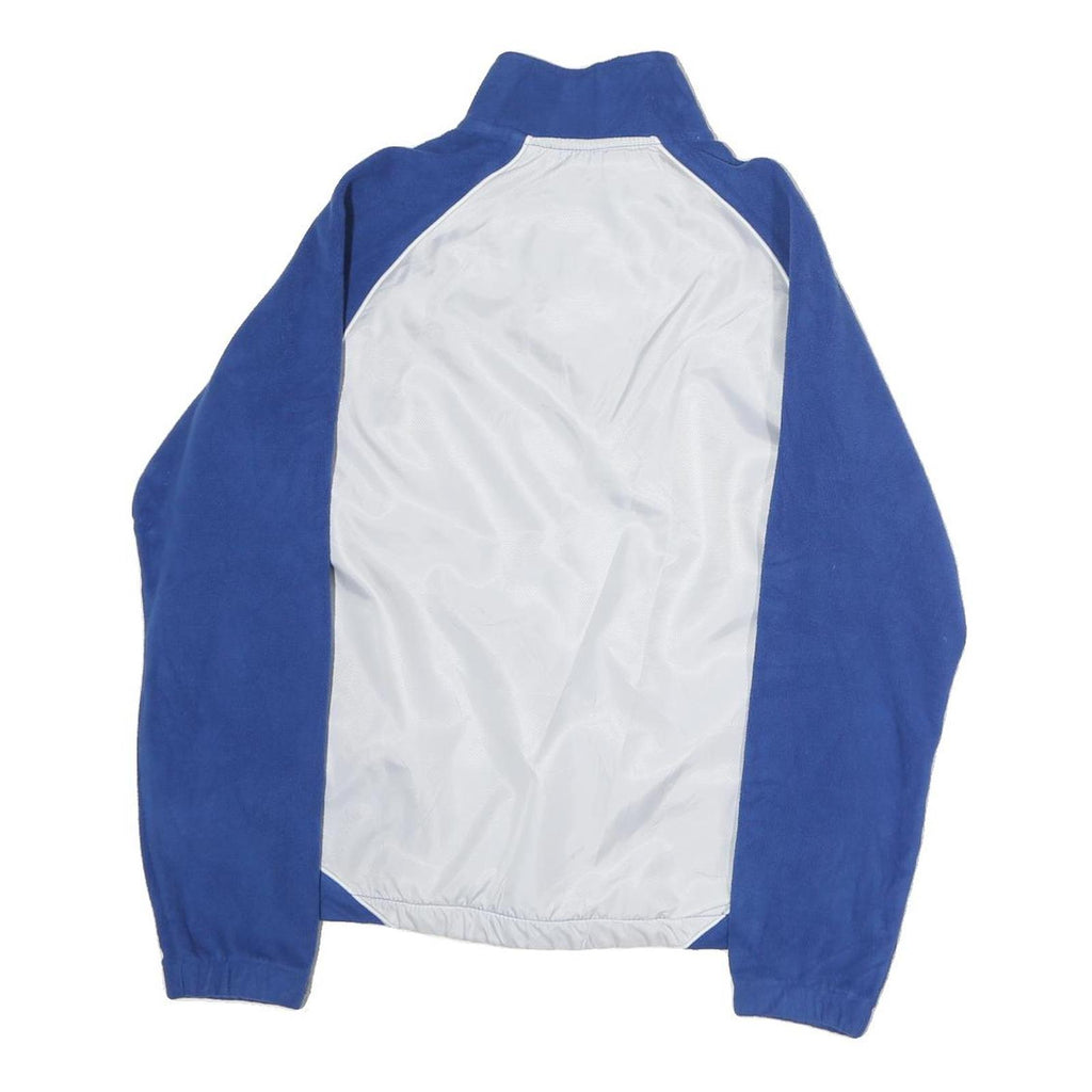 REEBOK Womens Blue & White Colts Zip Jacket M Polyester Sportswear Casual