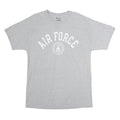 CHAMPION Mens Grey Air Force Graphic T-Shirt L Short Sleeve Crew Neck Casual