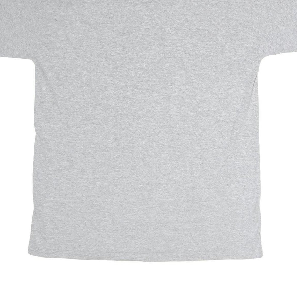 CHAMPION Mens Grey Air Force Graphic T-Shirt L Short Sleeve Crew Neck Casual