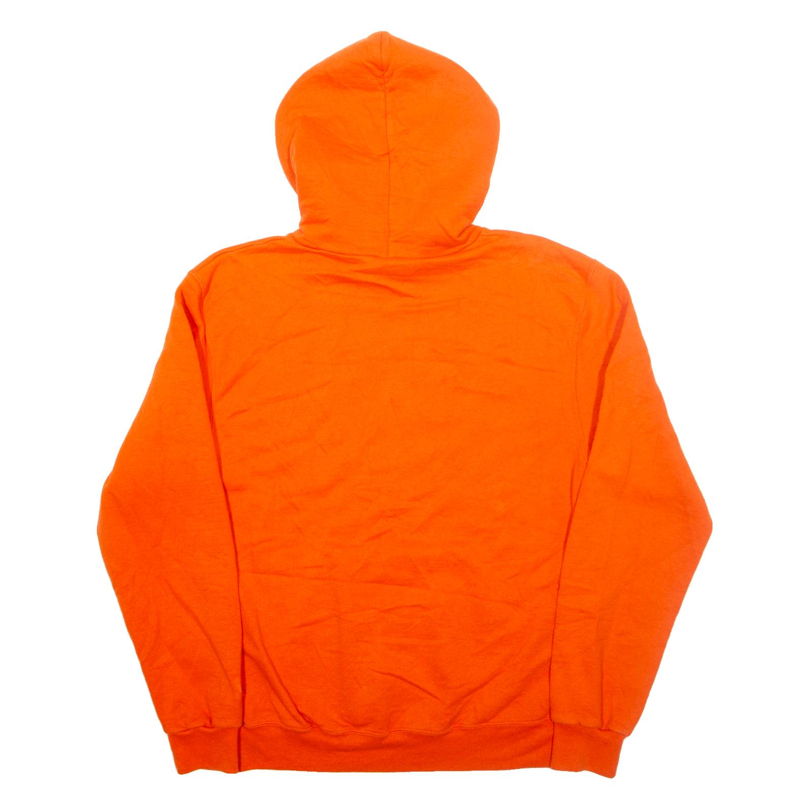 CHAMPION Rochester Institute Of Technology New York Mens Orange Hoodie USA M