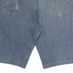 WRANGLER Mens Denim Blue Shorts XL W40 Classic Fit Cotton Casual Summer