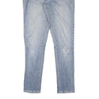 LEVI'S Womens Slim Blue Denim Medium Wash Jeans W30 L30 Slim Fit Zip Closure