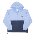 CHAMPION Mens Light Blue & Navy Citadel Bulldogs Zip Hooded Jacket XL Polyester