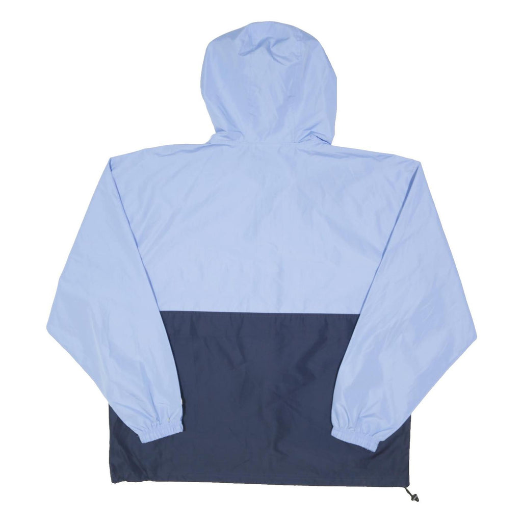 CHAMPION Mens Light Blue & Navy Citadel Bulldogs Zip Hooded Jacket XL Polyester