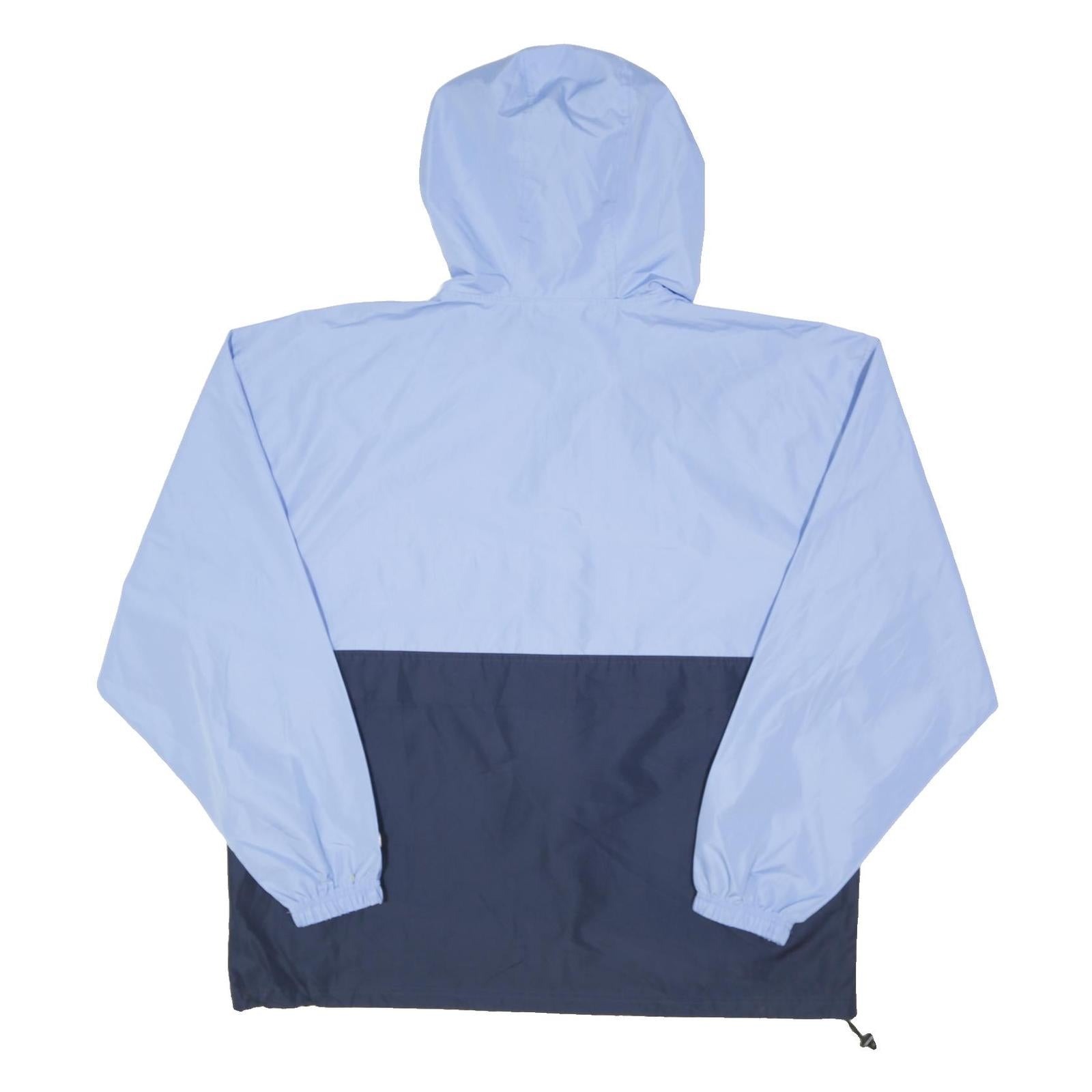CHAMPION Mens Light Blue & Navy Citadel Bulldogs Zip Hooded Jacket XL Polyester