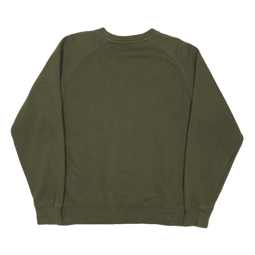 KAPPA Mens Green XS Crew Neck Sweatshirt Cotton Blend Casual Pullover