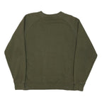 KAPPA Mens Green XS Crew Neck Sweatshirt Cotton Blend Casual Pullover