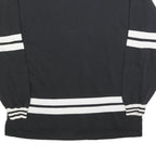 DISNEY Womens Black & White Mickey Classic Crew Neck L Sweatshirt Retro Style