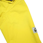 JACK WOLFSKIN Womens Yellow Outdoor Jacket UK 8 Polyester Zip Hooded Plain