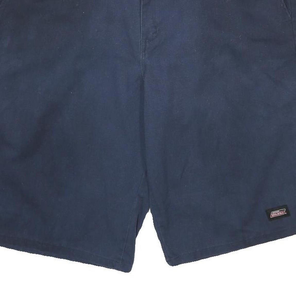 DICKIES Mens Shorts Blue Casual XL W38 Workwear Durable Polyester Blend