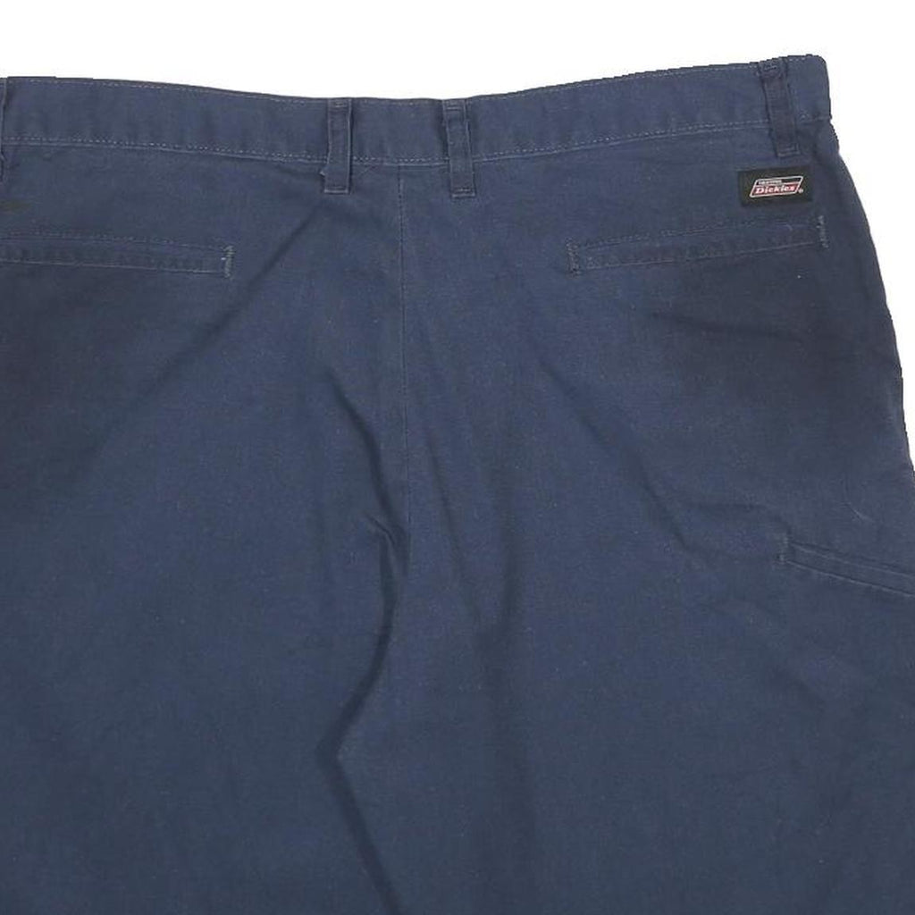 DICKIES Mens Shorts Blue Casual XL W38 Workwear Durable Polyester Blend