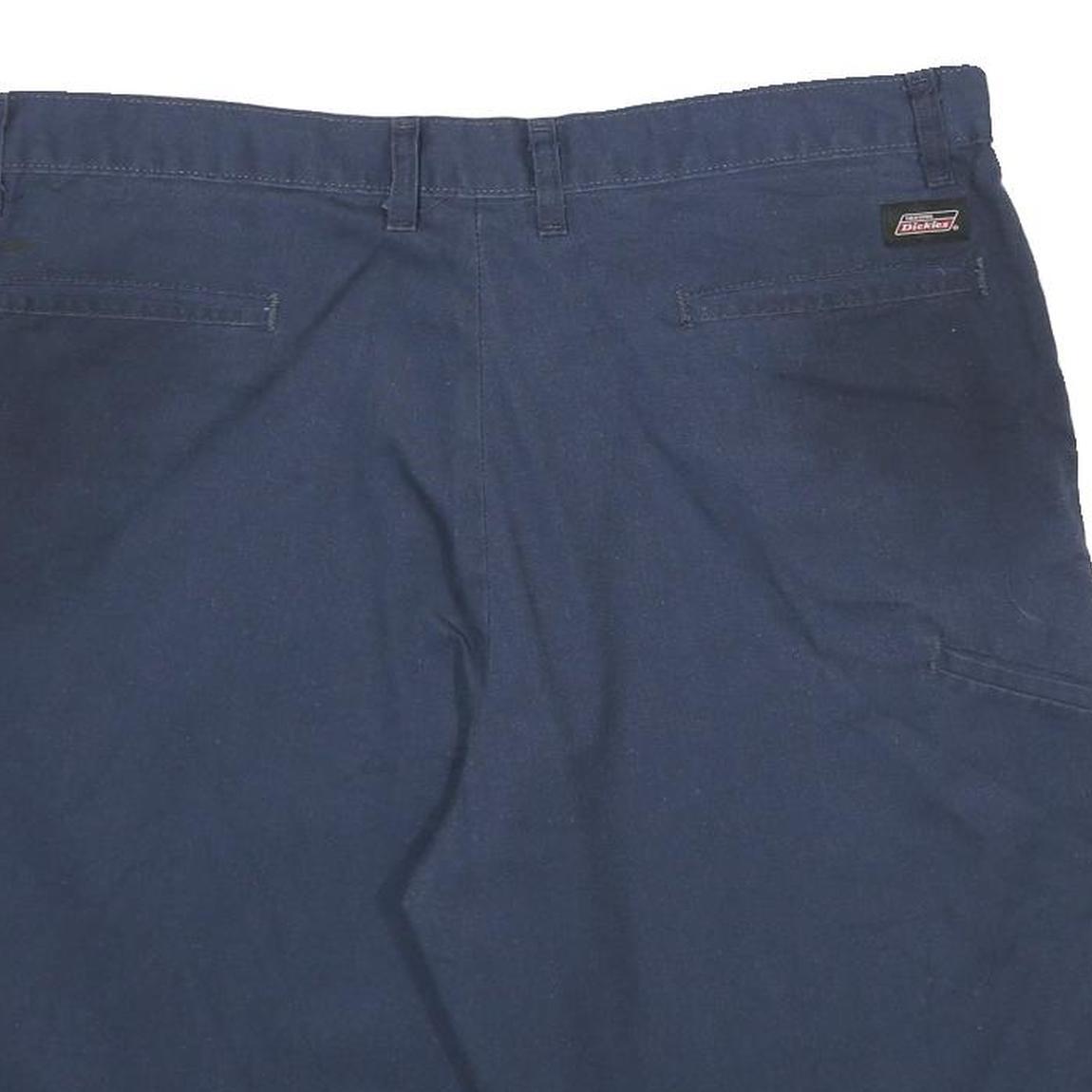 DICKIES Mens Shorts Blue Casual XL W38 Workwear Durable Polyester Blend