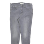 LEVI'S Womens Slim Skinny Jeans Denim Medium W30 L30 Stretch Cotton Blend Zip