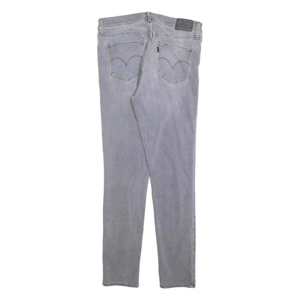 LEVI'S Womens Slim Skinny Jeans Denim Medium W30 L30 Stretch Cotton Blend Zip