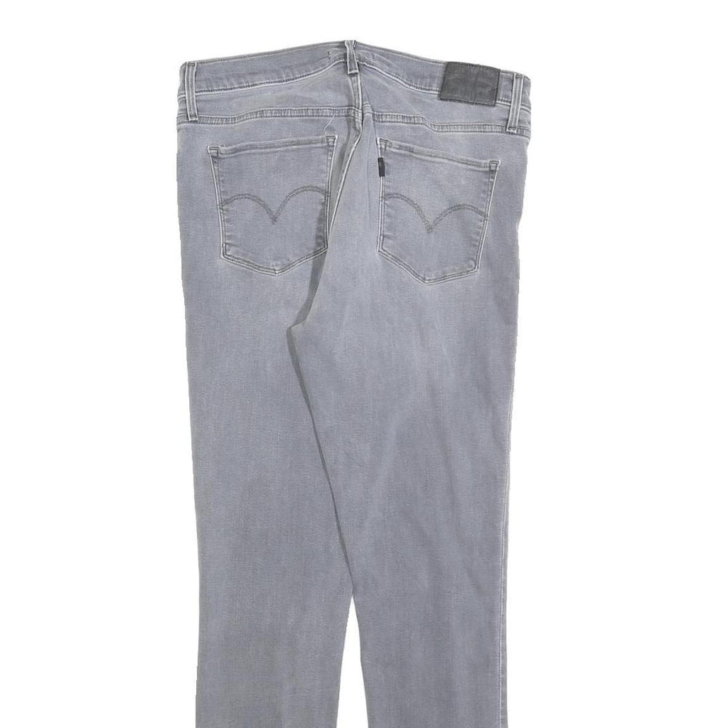 LEVI'S Womens Slim Skinny Jeans Denim Medium W30 L30 Stretch Cotton Blend Zip