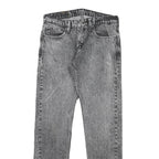 LEVI'S Mens Slim Grey Denim Slim Fit Jeans W27 L28 Iconic Classic Cotton Blend