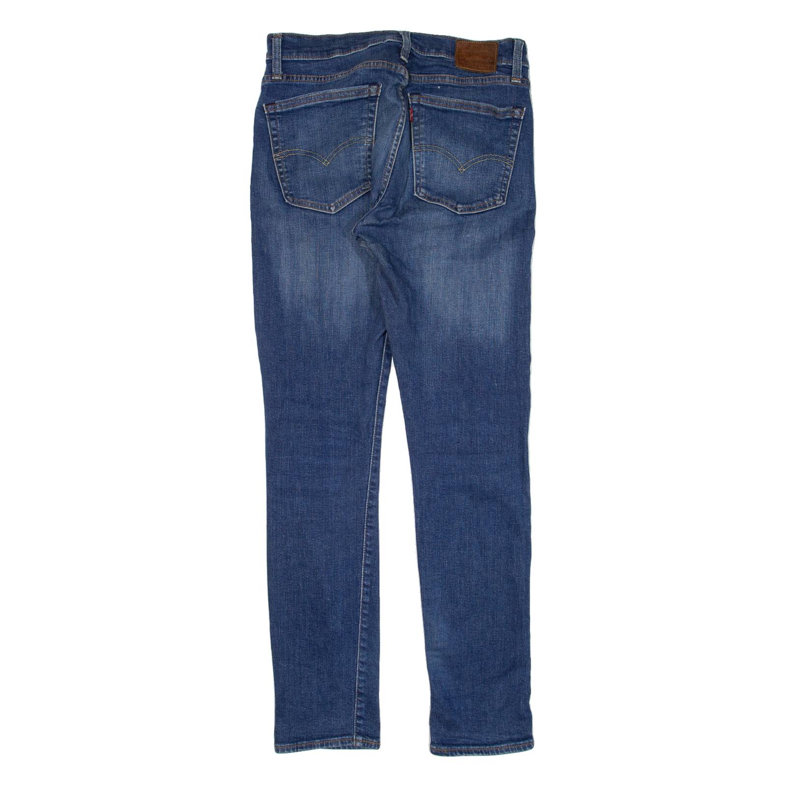 LEVI'S 519 BIG E Jeans Mens Blue Slim Skinny W29 L29