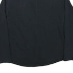 PUMA Womens Black Jacket UK 16 Cotton Blend Casual Zip Plain Sportswear