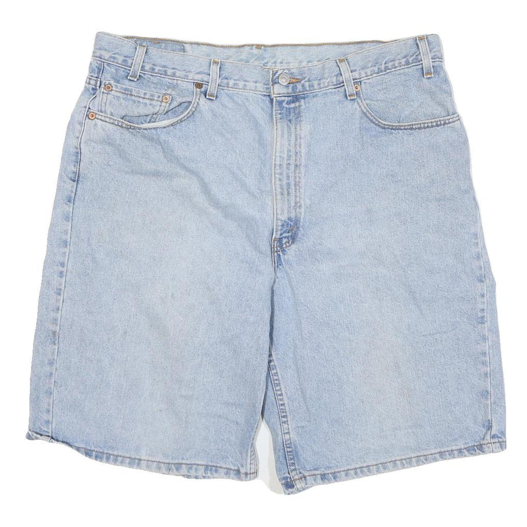 LEVI'S Mens Denim Shorts Light Blue XL W40 Casual Cotton Classic Fit
