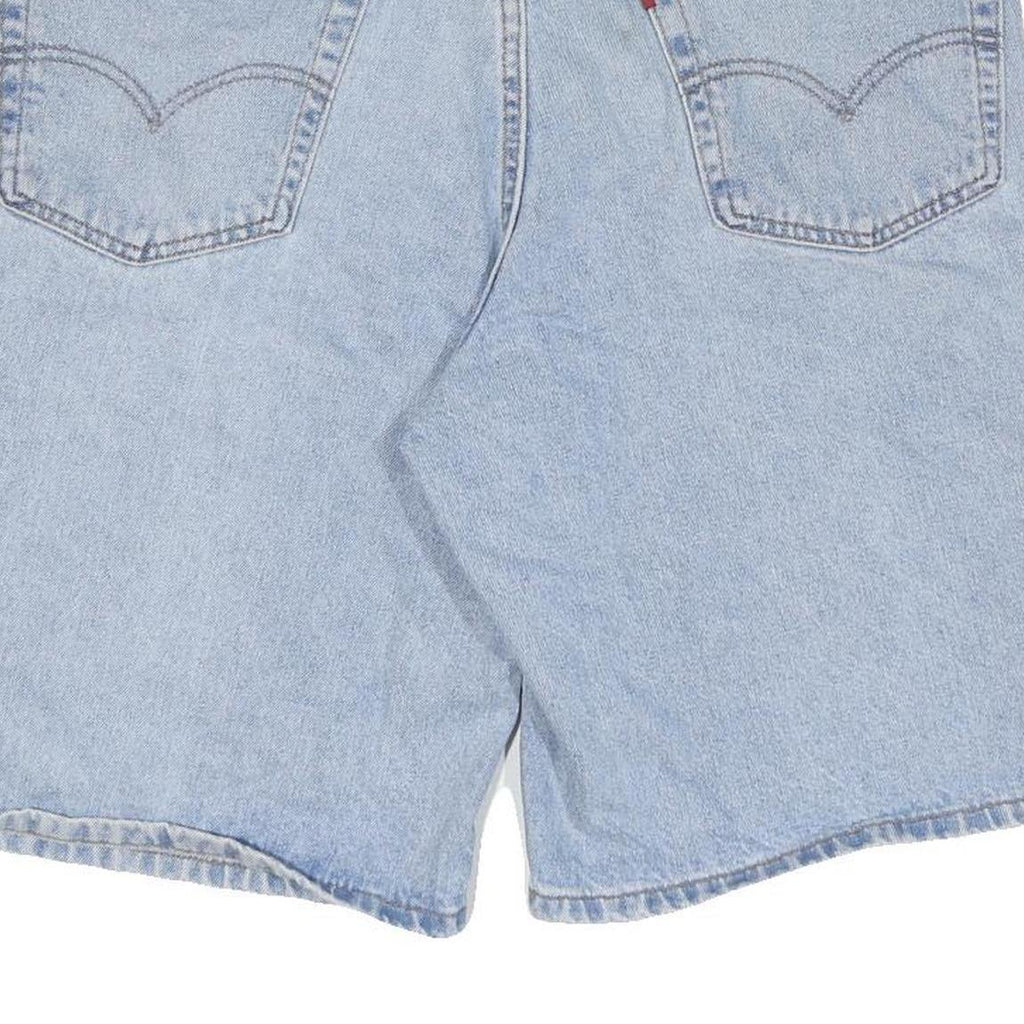 LEVI'S Mens Denim Shorts Light Blue XL W40 Casual Cotton Classic Fit