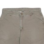 CARHARTT Mens Shorts Beige Casual Cotton L W36 Workwear Style Pockets