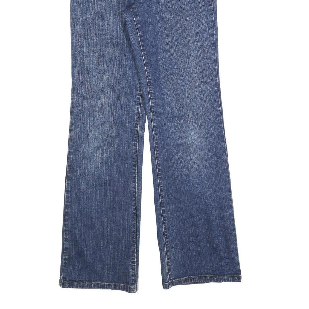 LEVI'S 512 Womens Slim Bootcut Denim Dark W26 L30 Stylish Cotton Blend Zip Jeans