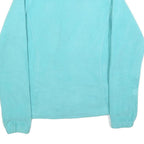 THE NORTH FACE Womens Blue Fleece Jacket S Polyester Zip Outdoor Activewear