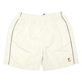 FILA Mens Swimming Shorts White Casual XL W34 Polyester Blend Sporty Design