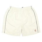 FILA Mens Swimming Shorts White Casual XL W34 Polyester Blend Sporty Design