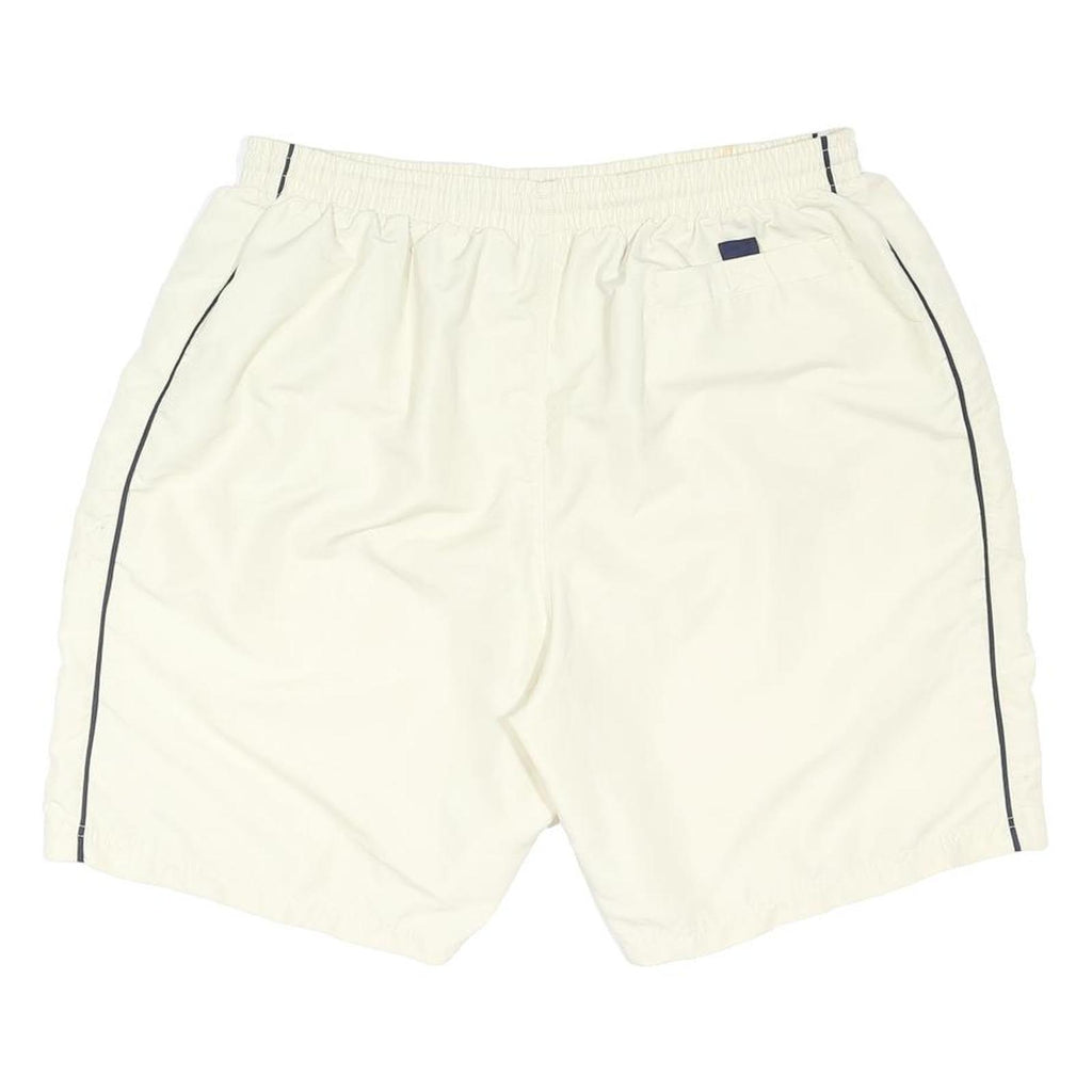 FILA Mens Swimming Shorts White Casual XL W34 Polyester Blend Sporty Design