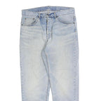 CARHARTT Mens Jeans Blue Regular Straight Denim Light W32 L30 Workwear Durable