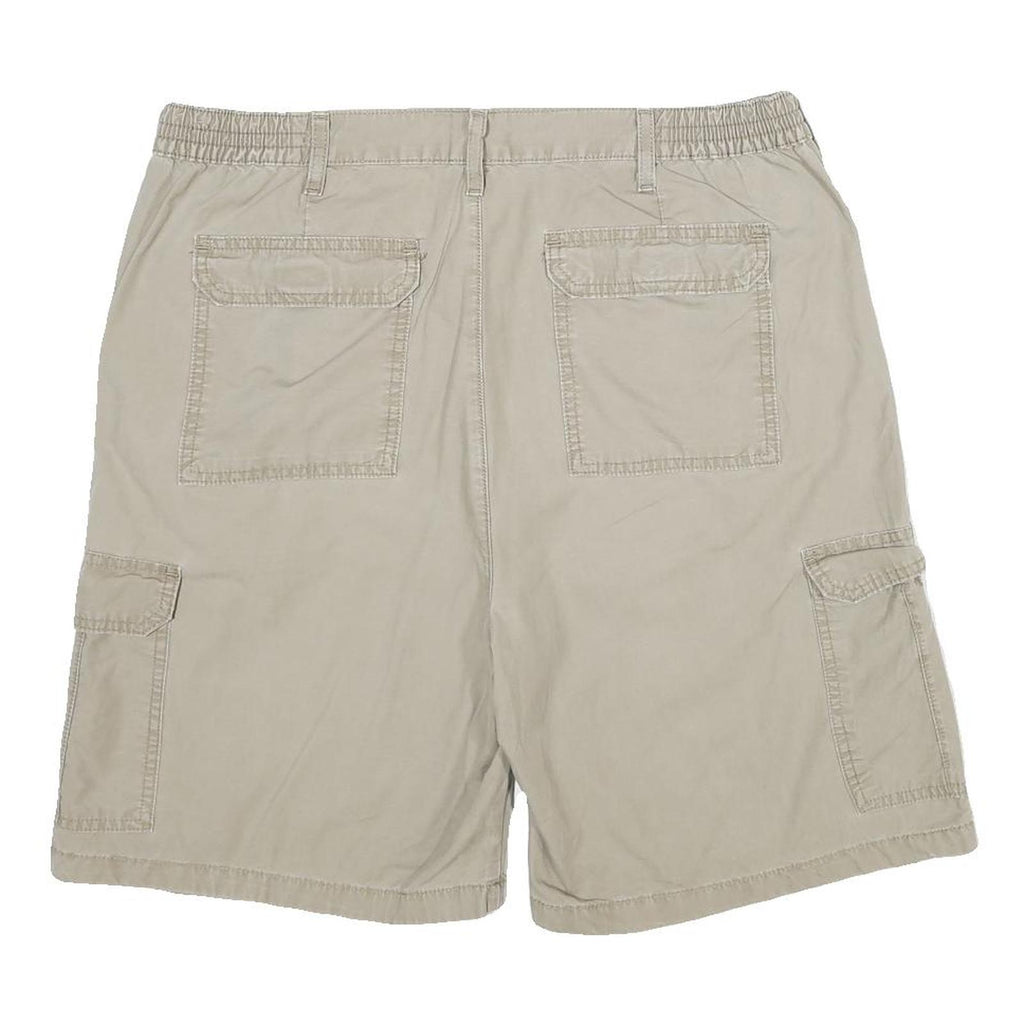 WRANGLER Mens Shorts Beige Cargo Pocket L W36 Comfortable Cotton Blend
