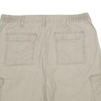 WRANGLER Mens Shorts Beige Cargo Pocket L W36 Comfortable Cotton Blend